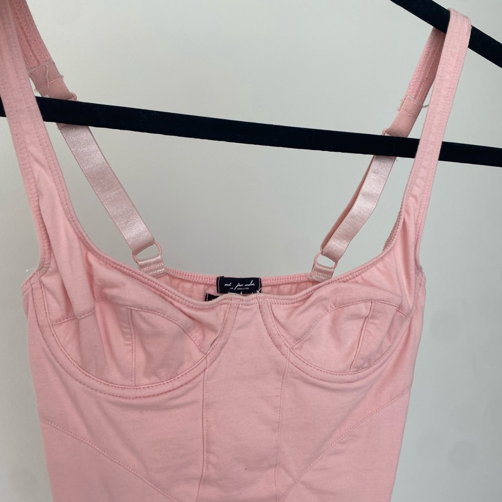 Pink bodysuit